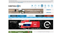 Desktop Screenshot of klimatyzacja.pl