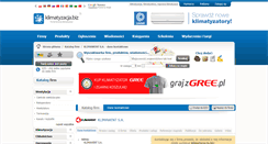 Desktop Screenshot of klimawent.klimatyzacja.biz